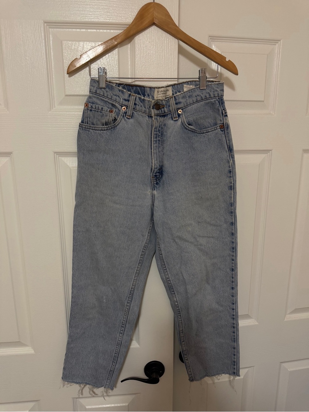 The Vintage Twin 521 Levi’s Jeans, High rise Tapered Leg Size 10 Petite
